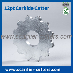 12 Point Carbide Cutters For TFP-260 Surface Prep Contractors Hire Depots And Fleets
