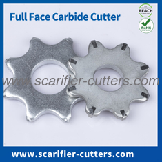 8 Point Tungsten Tipped Carbide Cutter Flails For Concrete Scarifier Equipment
