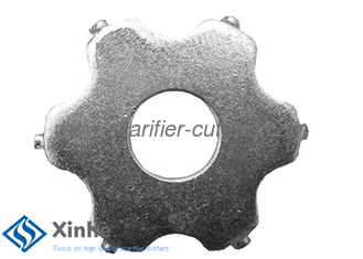 Scarifier Drum Parts 6 Point Scarifier Tungsten Carbide Cutter On Multiplane Floor Scarifying