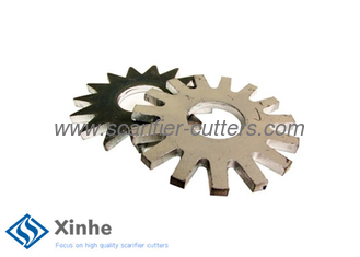 Concrete Scarifier Accessories 12 Points Hardened Steel Beam Cutter Blunt Edges For Light Scarifying