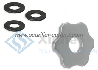 Octagonal Star Flails Scarifier Cutters Concrete Removal With 8 Teeth