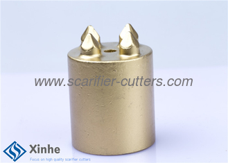 Floor Scabbler/Handheld Scabblers Accessoreis, Tungsten Carbide Tipped Scabbler Bits, Concrete Scabbler 4 Tips Head