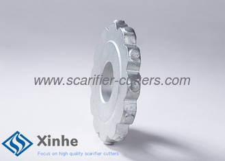 Concrete Floor Planers Parts Components 12 Points Milling Cutters For Road Line Cleaning