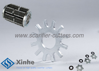 12 Pt Steel Beam Cutter Scarifier Parts For Light Milling Surface Concrete