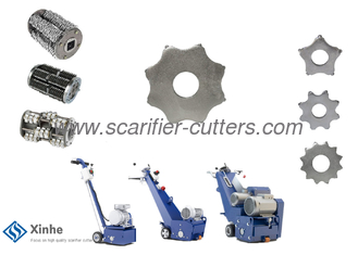 8 Teeth Replacement Cutters Blastrac Scarifier Accessories Floor Scarifiers & Scarifying Machines Parts