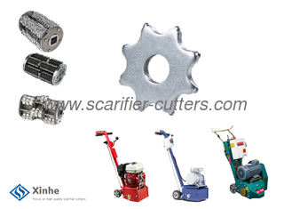 Bartell BEF Concrete Floor Planers Parts Easy Change TCT Cutters For Paint Removal And Road Marking Level