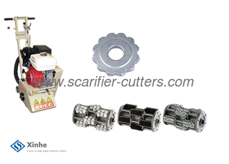 12 Tip Scarifier Milling Cutter Interchangeable Setup Assembly Cutters Scarifier Tungsten Flails