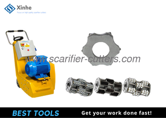 Scarifier Parts Concrete Milling Cutters 6 PT Tungsten For KutRite KR10 Scarifier / Blastrac BMP-265 SCARIFIER