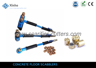 Durable Concrete Scarifying Machine & Floor Scabblers For Road Paint And Stripping