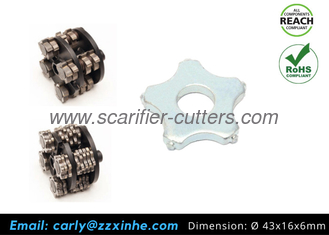 Tools And Accessories Surface Scarifier And Milling Machine Standard Milling Drum 5pt Carbide Cutters