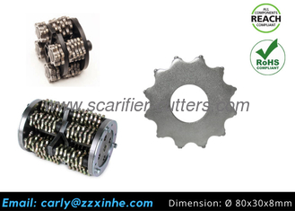 12pt Tungsten Carbide Cutters For Surface Floor Scarifier Parts & Accessories