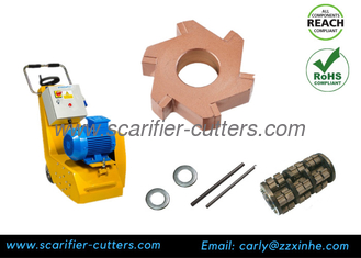 Surface Preparation Scarifier Drum Assembly 5 Pt Carbide Milling Cutters Original