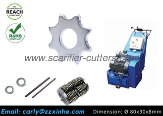 Scarifying Machines Carbide Lamellen Cutters Fit Airtec Roto-Tiger 2500 Rm320 Hmt 5.40 Drum Teeth