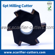 6pt Milling Cutter , Oscar DZH 200 Floor Scarifier Bartell BEF 275 Multi Plane Scarifiers