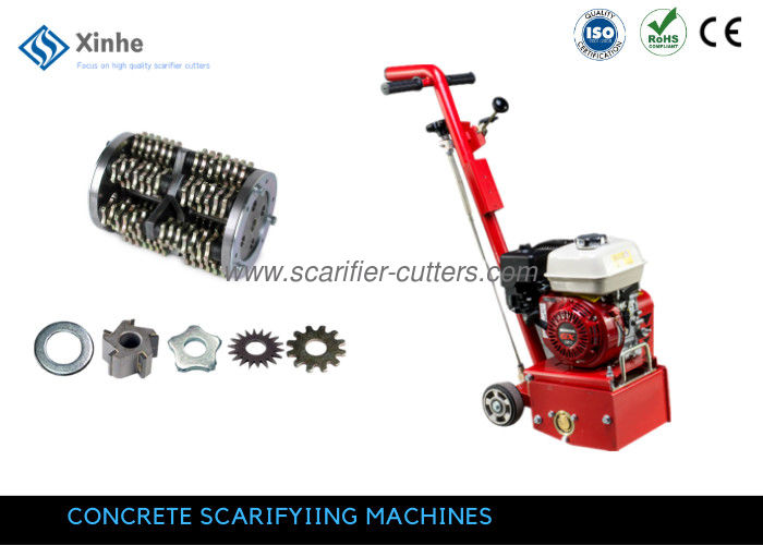 12" Air Powered Grinders Asphalt Scarifier & Complete Drum Kit For Surface Prep