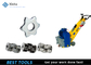 Concrete Scarifier Parts & Accessories 5pt TCT Milling Cutters MPL212 / HMT 5.40 Drum Assembly Setup