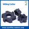 6pt Carbide Milling Spare Cutting Teeth And Drums BEF 320 Multi-Plane Scarifiers And 12" Planning Machines - Heavy Duty