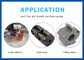 Drum / Shaft 5pt Milling Cutters For Electric Powered Scarifier Abrasives & Replacement Parts