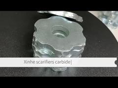 6pt tct carbide cutters Scarifier cutters on concrete planing scarifier and milling machines