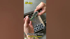 Quality check for scarifiers tungsten carbide cutters #scarifiers #surfaceprep